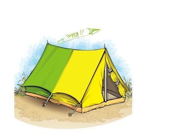 绿色野营 一把太阳伞下的生态守护